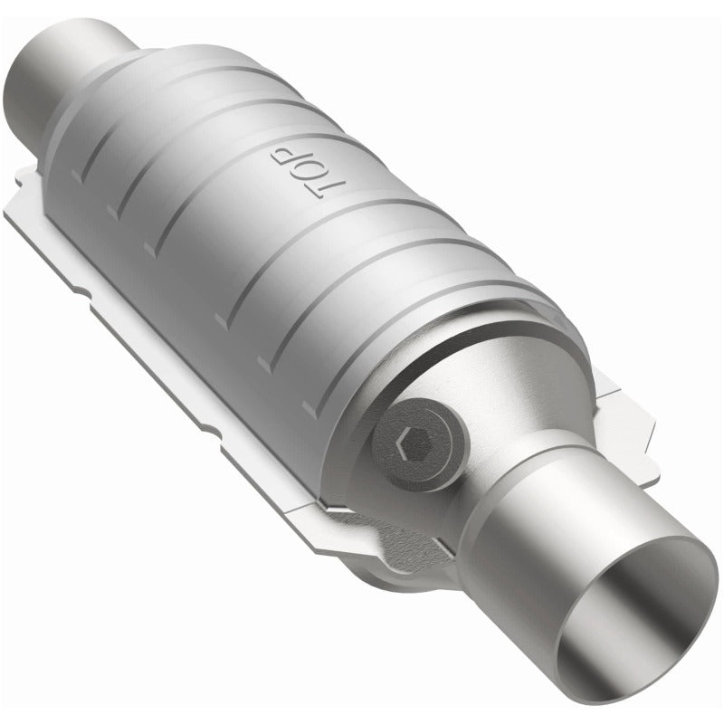 MagnaFlow Universal Catalytic Converter 2.25inch GM 3.8L-Catalytic Converter Universal-Grocery Getter Performance