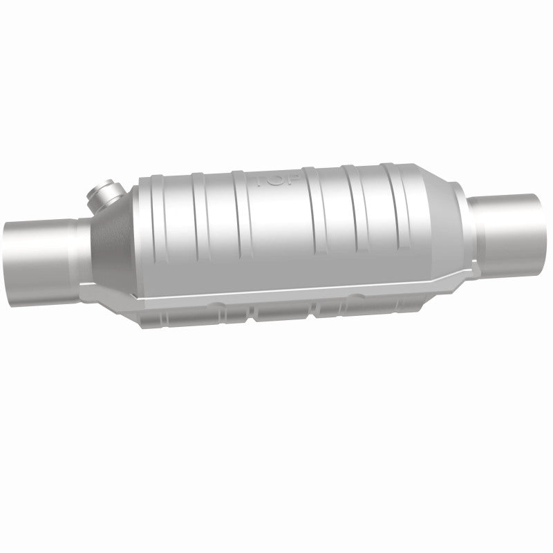 MagnaFlow Universal Catalytic Converter 2.25inch GM 3.8L-Catalytic Converter Universal-Grocery Getter Performance