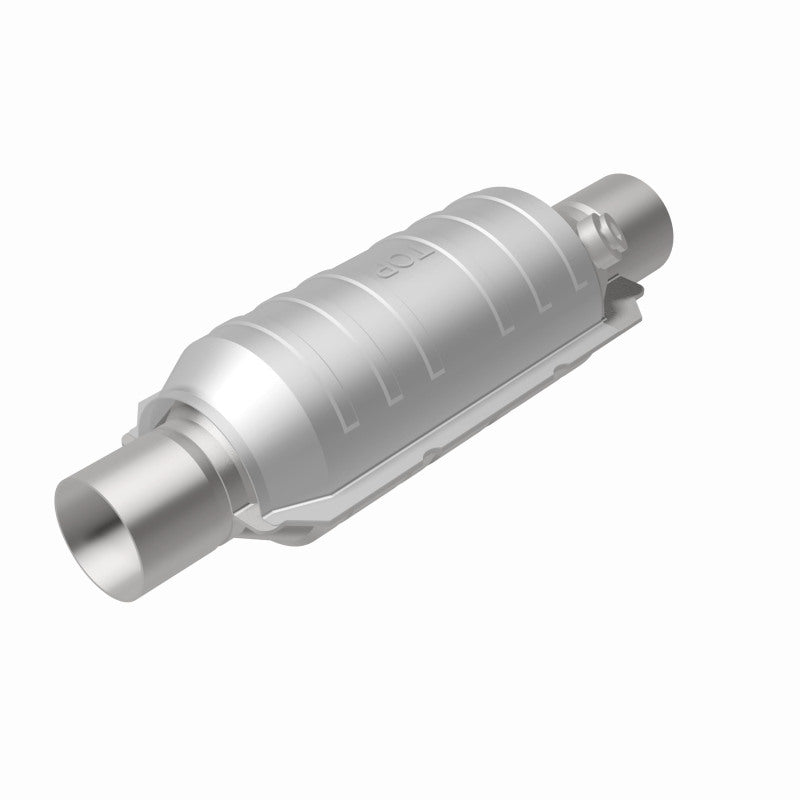 MagnaFlow Universal Catalytic Converter 2.25inch GM 3.8L-Catalytic Converter Universal-Grocery Getter Performance