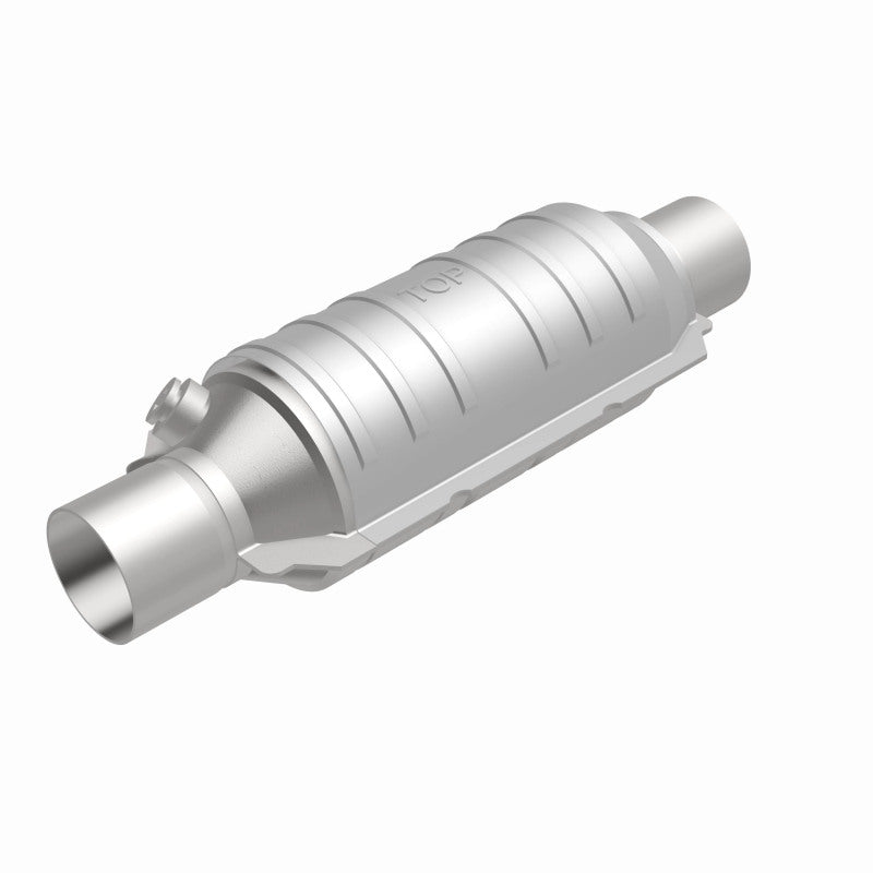 MagnaFlow Universal Catalytic Converter 2.25inch GM 3.8L-Catalytic Converter Universal-Grocery Getter Performance
