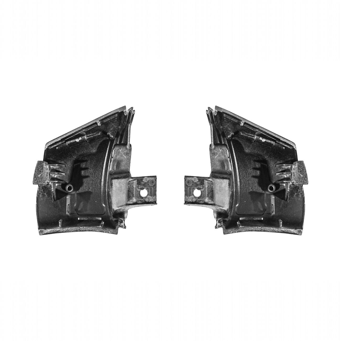 Corvette C6 Dry Carbon Fiber Steering Wheel Button Control Bezel Covers