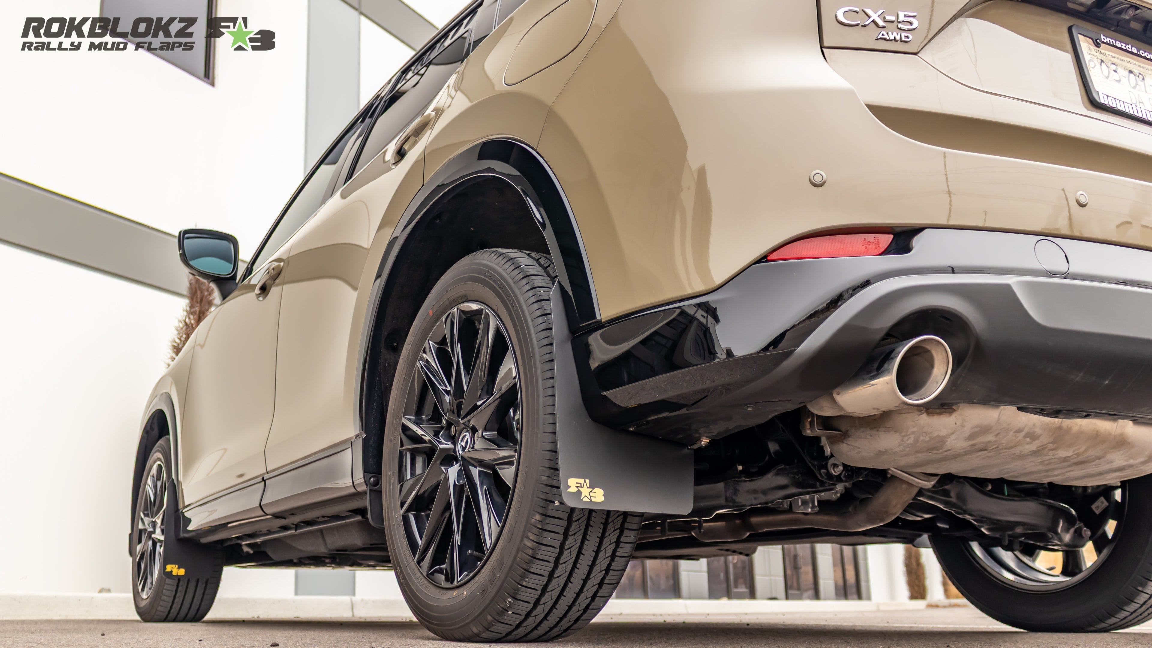 Mazda CX-5 2022-2025 Rally Mud Flaps
