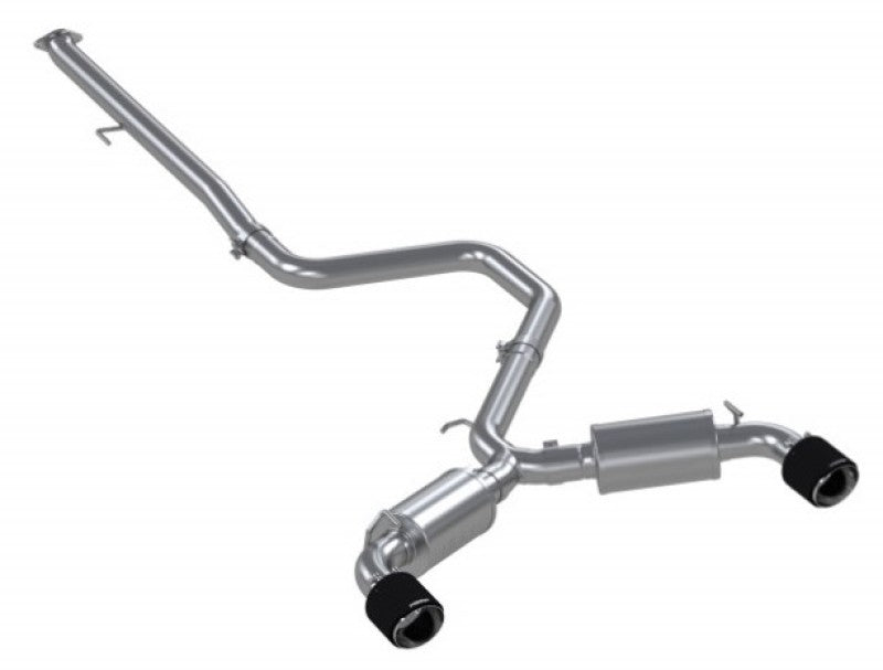 MBRP 2019+ Hyundai Veloster N 2.0L Turbo 3in Cat Back - T304 Stainless - Carbon Fiber Tip-Catback-Grocery Getter Performance