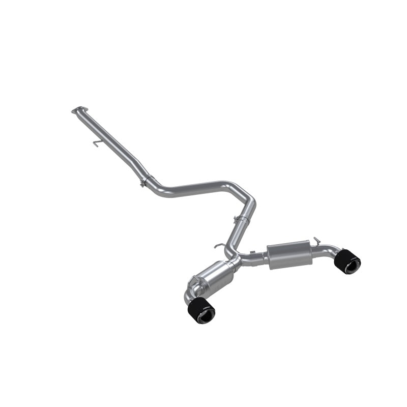MBRP 2019+ Hyundai Veloster N 2.0L Turbo 3in Cat Back - T304 Stainless - Carbon Fiber Tip-Catback-Grocery Getter Performance