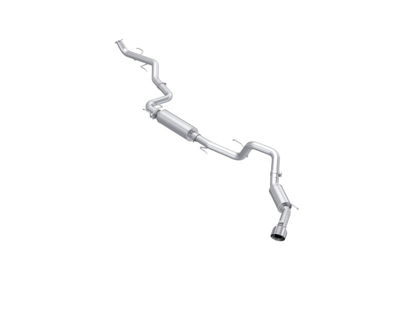 MBRP 2024 Toyota Tacoma Aluminized Steel 3in Cat-Back Single Side Exit-Catback-Grocery Getter Performance