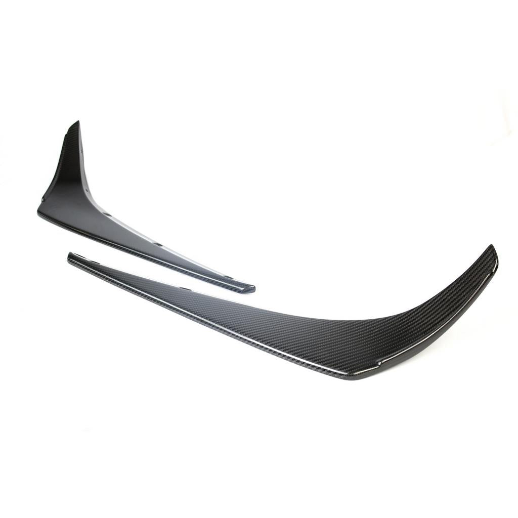 Mercedes-Benz AMG GTR Pro Carbon Fiber Front Bumper Canards 2020-Front Bumper Canards-Grocery Getter Performance