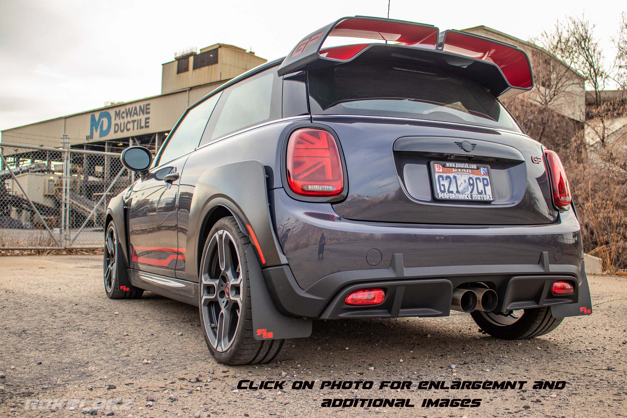 Mini John Cooper Works GP 2020+ Rally Mud Flaps