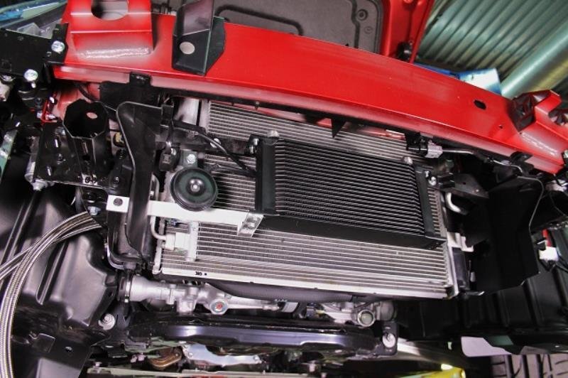 Mishimoto 2019+ Mazda Miata ND2 Thermostatic Oil Cooler Kit - Black-Oil Coolers-Grocery Getter Performance