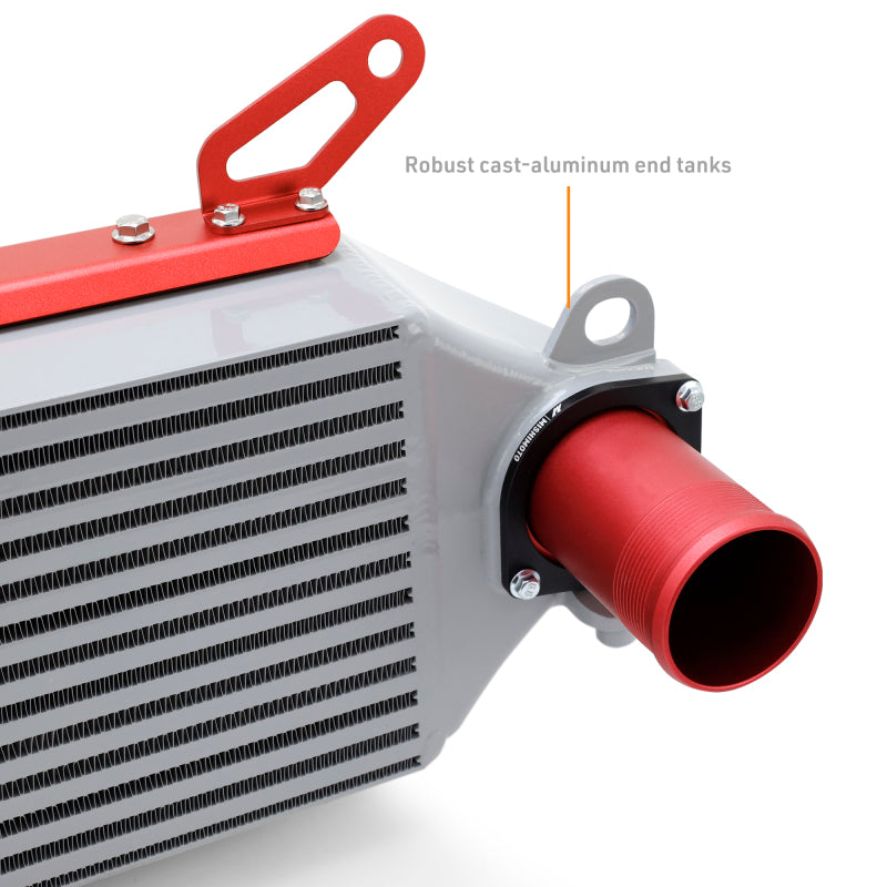Mishimoto 2023+ Toyota GR Corolla Intercooler & Pipe Kit - Silver Cooler - Black Pipes-Intercooler Kits-Grocery Getter Performance
