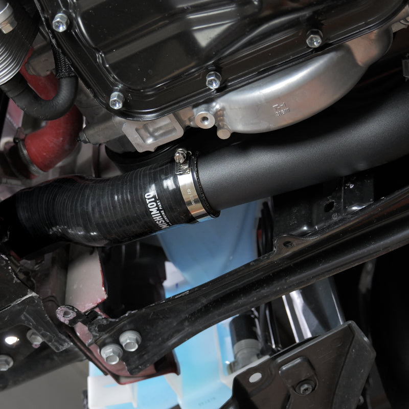 Mishimoto 2023+ Toyota GR Corolla Intercooler & Pipe Kit - Silver Cooler - Black Pipes-Intercooler Kits-Grocery Getter Performance