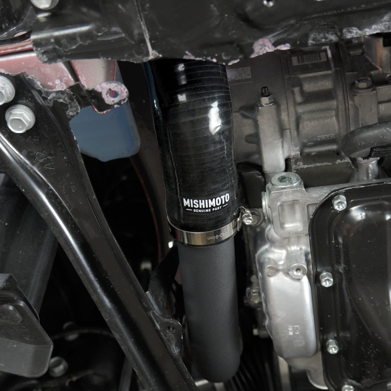 Mishimoto 2023+ Toyota GR Corolla Intercooler & Pipe Kit - Silver Cooler - Black Pipes-Intercooler Kits-Grocery Getter Performance