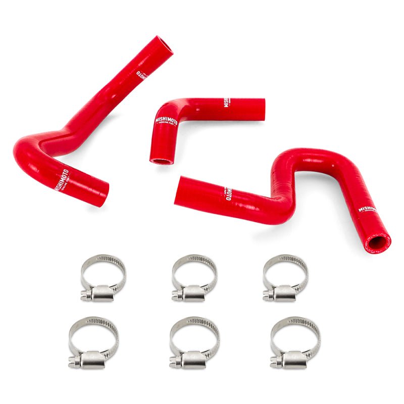 Mishimoto 96-02 4Runner 3.4L Silicone Heater Hose Kit (w/o Rear Heater) Red-Hoses-Grocery Getter Performance