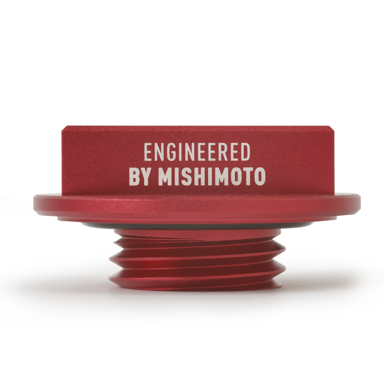 Mishimoto Honda Hoonigan Oil Filler Cap - Red-Oil Caps-Grocery Getter Performance