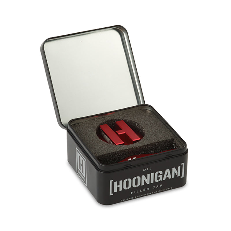 Mishimoto Honda Hoonigan Oil Filler Cap - Red-Oil Caps-Grocery Getter Performance