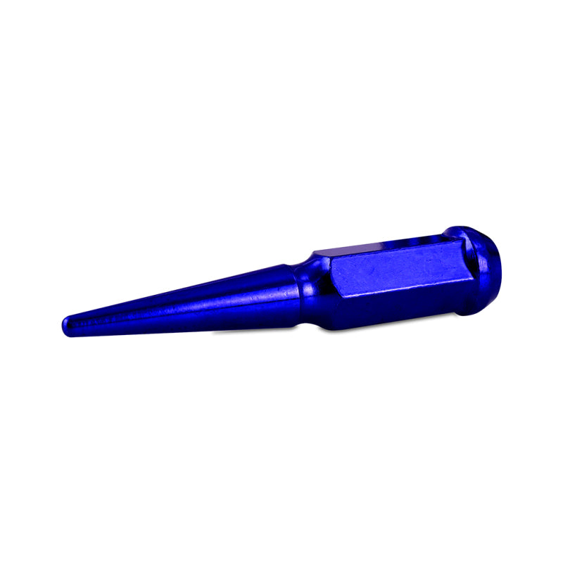 Mishimoto Mishimoto Steel Spiked Lug Nuts M14 x 1.5 24pc Set Blue-Lug Nuts-Grocery Getter Performance