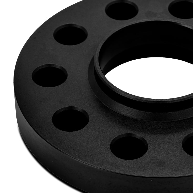 Mishimoto Wheel Spacers - 5x120 - 72.6 - 15 - M14 - Black-Wheel Spacers & Adapters-Grocery Getter Performance