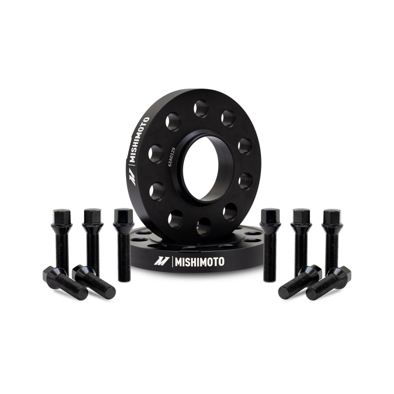 Mishimoto Wheel Spacers - 5x120 - 72.6 - 15 - M14 - Black-Wheel Spacers & Adapters-Grocery Getter Performance