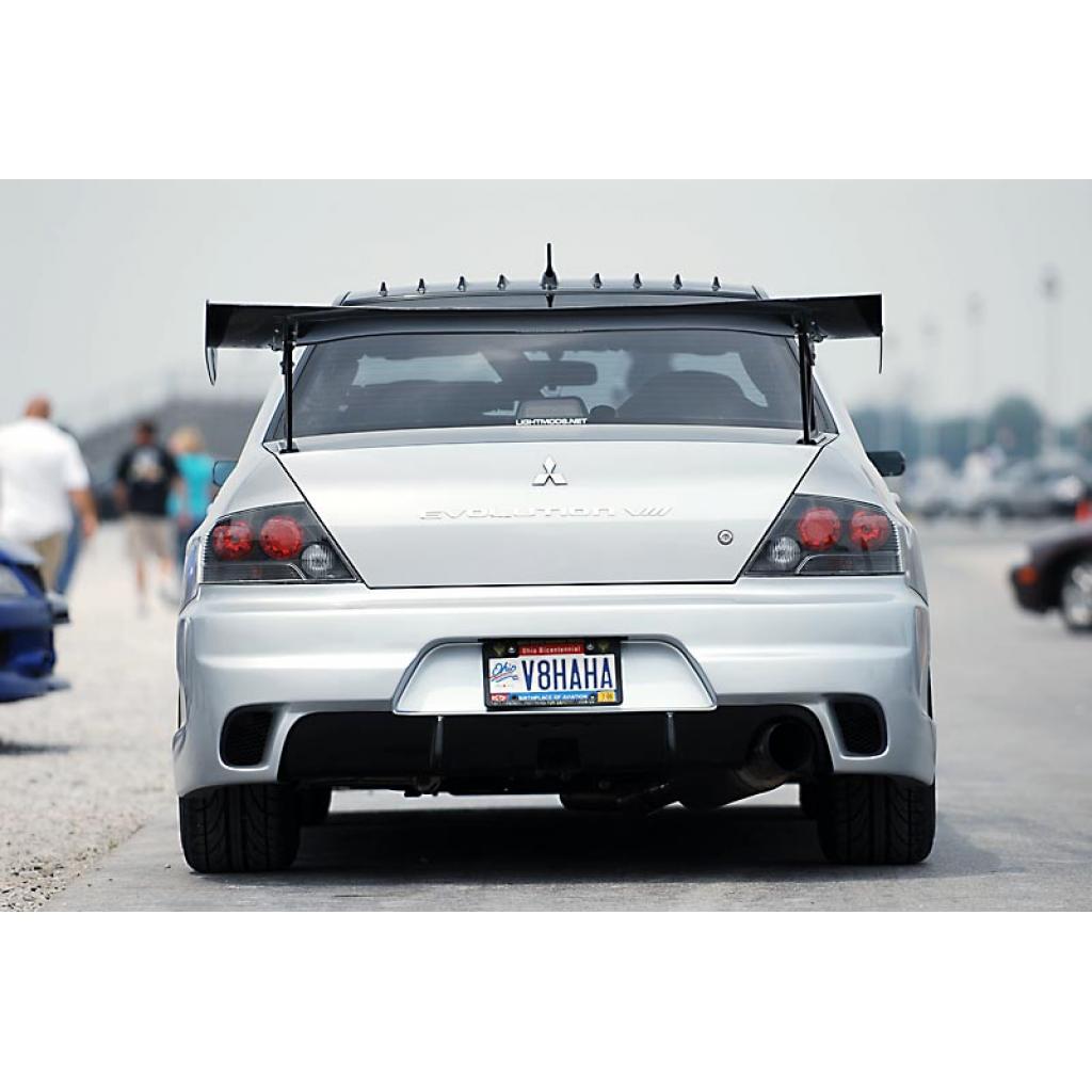 Mitsubishi Evolution 8 / 9 (Evo 8,9) 2003-2007 GTC300 Carbon Fiber Adjustable Wing-GTC-300 Wing-Grocery Getter Performance