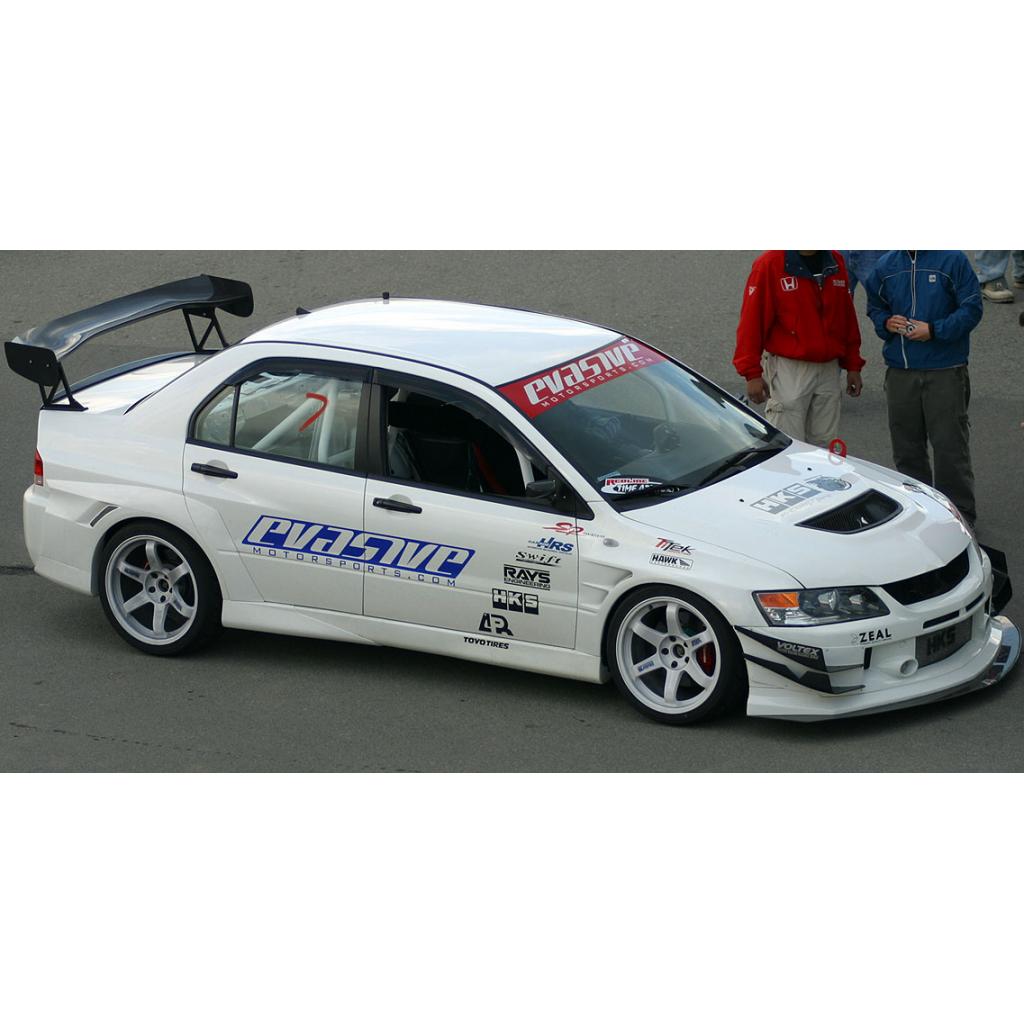 Mitsubishi Evolution 8 / 9 (Evo 8,9) 2003-2007 GTC300 Carbon Fiber Adjustable Wing-GTC-300 Wing-Grocery Getter Performance