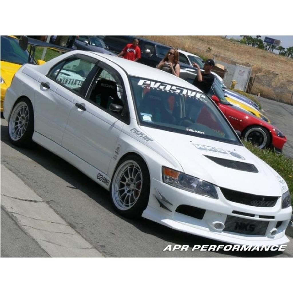 Mitsubishi Evolution 8 / 9 Front Bumper w/ Front Air Dam Incorporated 2003-2007-Front Bumper-Grocery Getter Performance