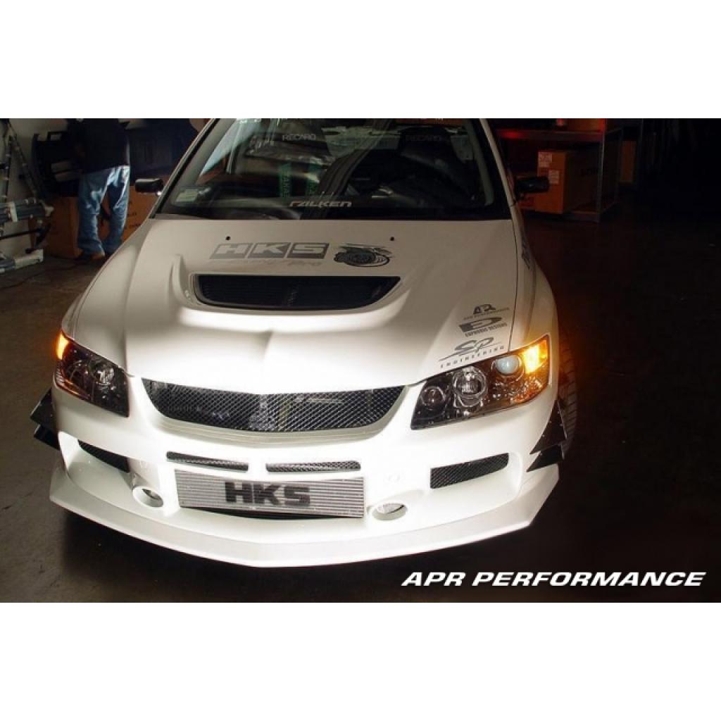 Mitsubishi Evolution 8 / 9 Front Bumper w/ Front Air Dam Incorporated 2003-2007-Front Bumper-Grocery Getter Performance