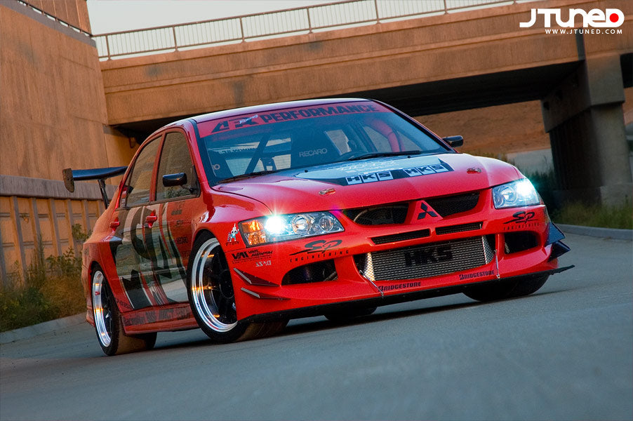 Mitsubishi Evolution 8 (Evo 8) 2003-2005 EVIL-R Widebody Aerodynamic Kit-Aero kit-Grocery Getter Performance