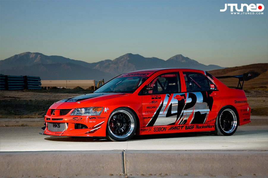 Mitsubishi Evolution 8 (Evo 8) 2003-2005 EVIL-R Widebody Aerodynamic Kit-Aero kit-Grocery Getter Performance