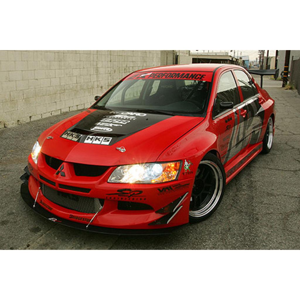 Mitsubishi Evolution 8 (Evo 8) 2003-2005 EVIL-R Widebody Aerodynamic Kit-Aero kit-Grocery Getter Performance