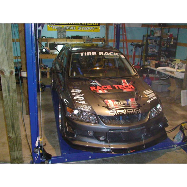 Mitsubishi Evolution 9 (Evo 9) with APR lip Carbon Fiber Front Wind Splitter 2006-2007-Front Wind Splitter-Grocery Getter Performance