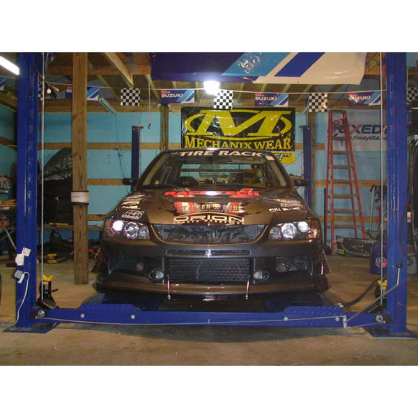 Mitsubishi Evolution 9 (Evo 9) with APR lip Carbon Fiber Front Wind Splitter 2006-2007-Front Wind Splitter-Grocery Getter Performance