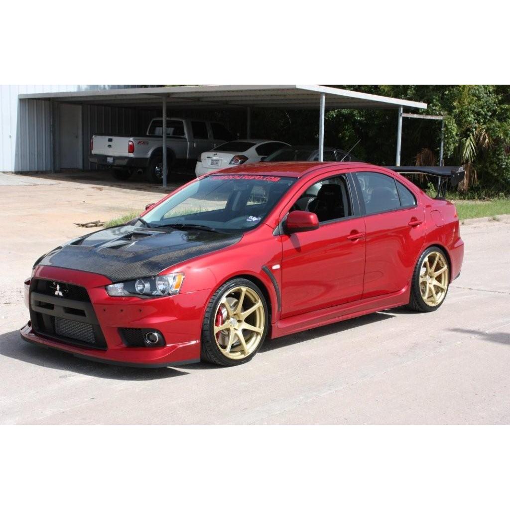 Mitsubishi Evolution X (Evo X) 2008-2016 GTC300 Carbon Fiber Adjustable Wing-GTC-300 Wing-Grocery Getter Performance