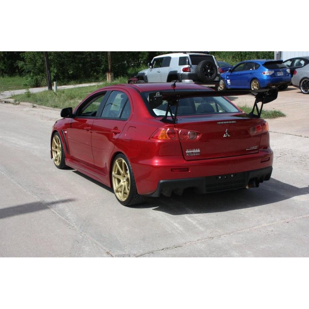 Mitsubishi Evolution X (Evo X) 2008-2016 GTC300 Carbon Fiber Adjustable Wing-GTC-300 Wing-Grocery Getter Performance
