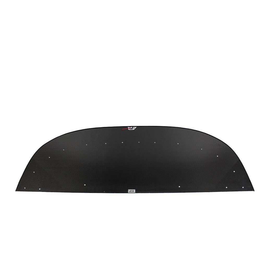 Mitsubishi Evolution X (Evo X) Stock Bumper Carbon Fiber Front Wind Splitter 2008-2016-Front Wind Splitter-Grocery Getter Performance