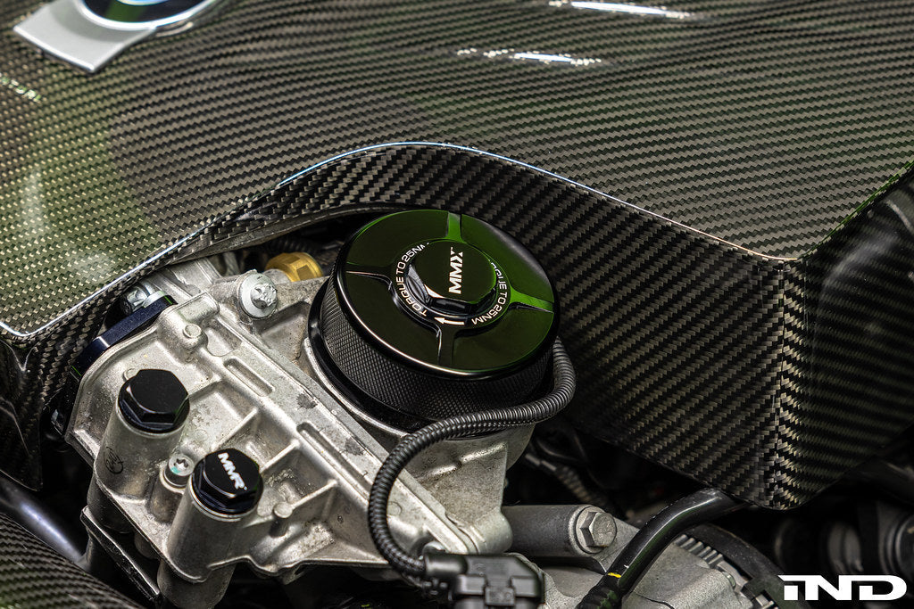 MMX Performance BMW N20 / N5X / S55 Billet Oil Filter Housing Cap-Exterior-Grocery Getter Performance