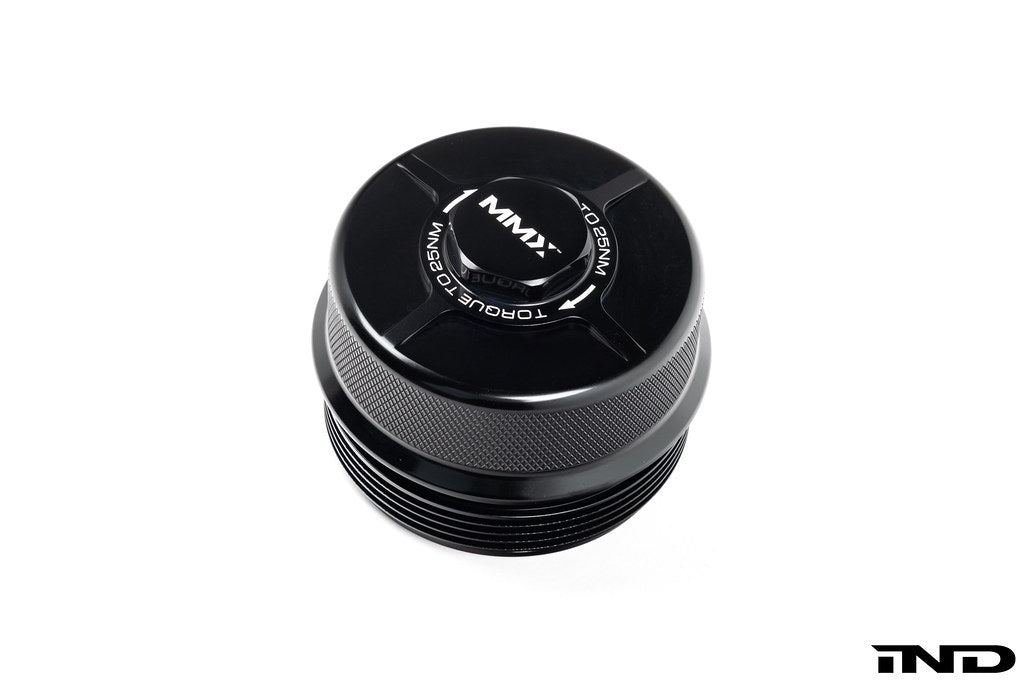 MMX Performance BMW N20 / N5X / S55 Billet Oil Filter Housing Cap-Exterior-Grocery Getter Performance