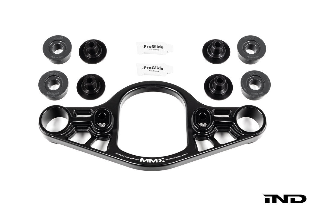 MMX Performance G8X Rear Differential Billet Front Cradle / Height Adjustable Mount Set - Grocery Getter Performance