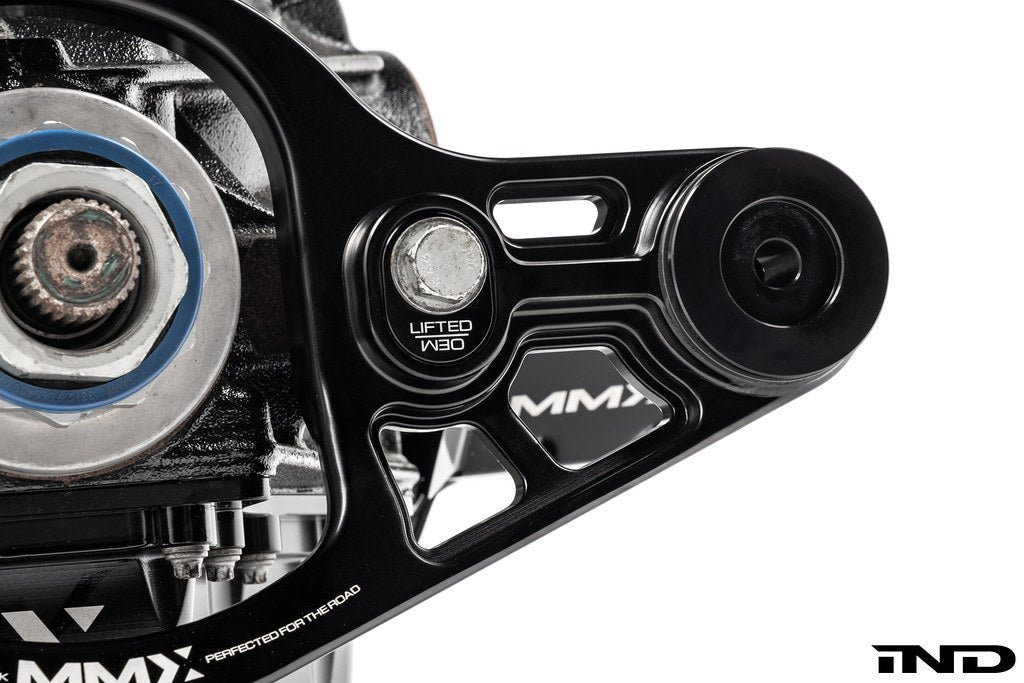 MMX Performance G8X Rear Differential Billet Front Cradle / Height Adjustable Mount Set - Grocery Getter Performance