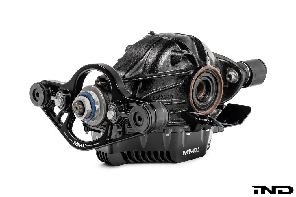 MMX Performance G8X Rear Differential Billet Front Cradle / Height Adjustable Mount Set - Grocery Getter Performance