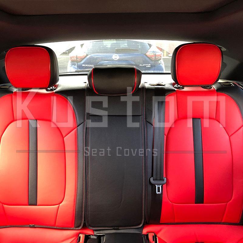 2014-Up Porsche Macan Two-tone Leather Seat Covers