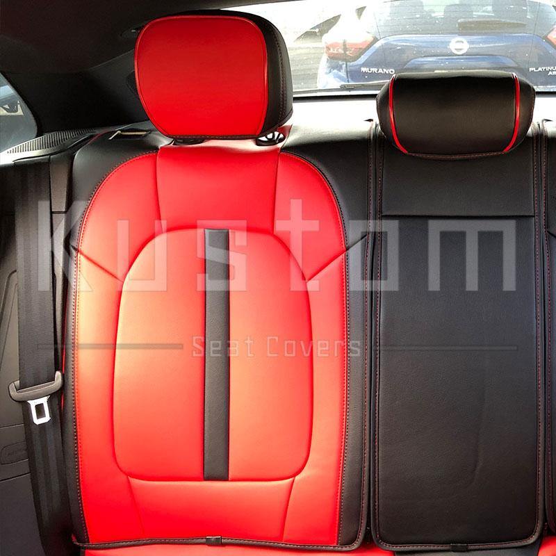 2014-Up Porsche Macan Two-tone Leather Seat Covers