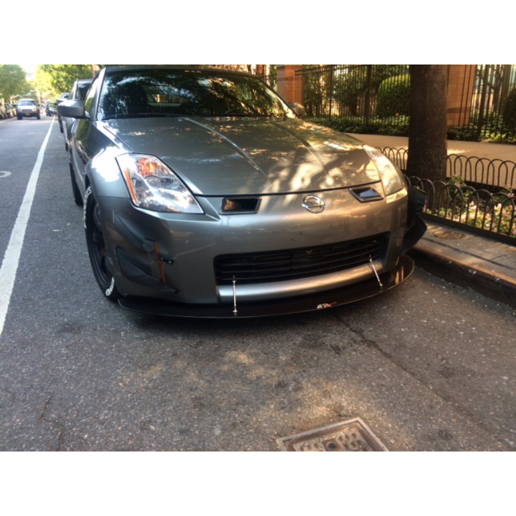 Nissan 350Z Carbon Fiber Front Wind Splitter 2002-2008-Front Wind Splitter-Grocery Getter Performance