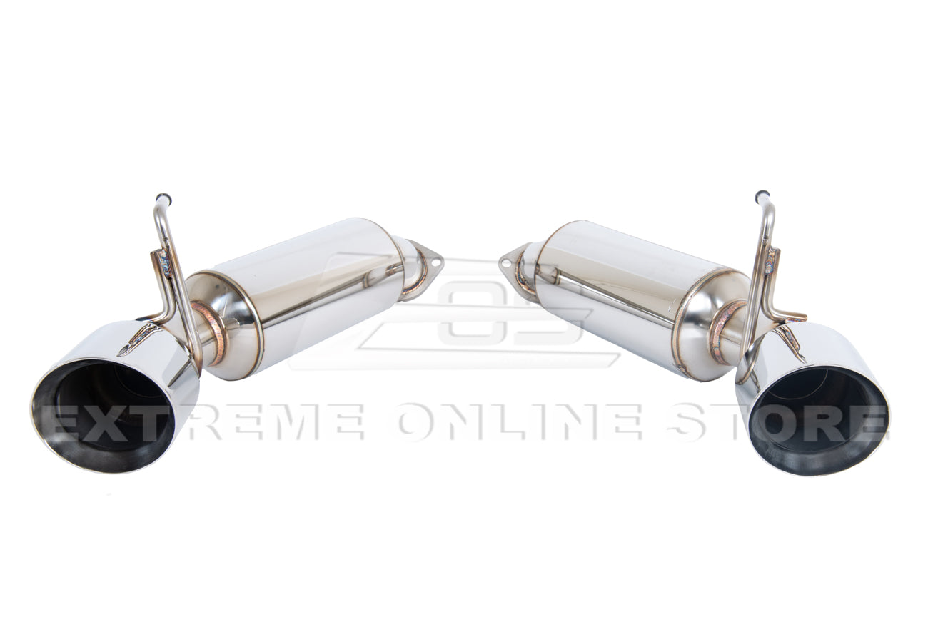 Nissan 370Z | Infiniti Q60 | G37 Coupe Axle Back 4.5" Dual Tips Exhaust