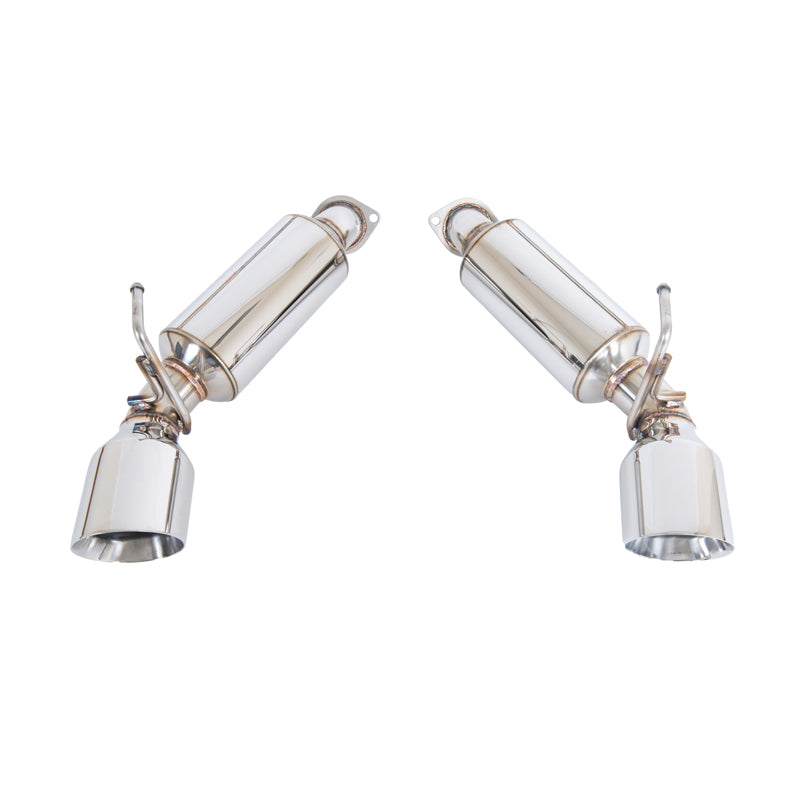 Nissan 370Z | Infiniti Q60 | G37 Coupe Axle Back 4.5" Dual Tips Exhaust