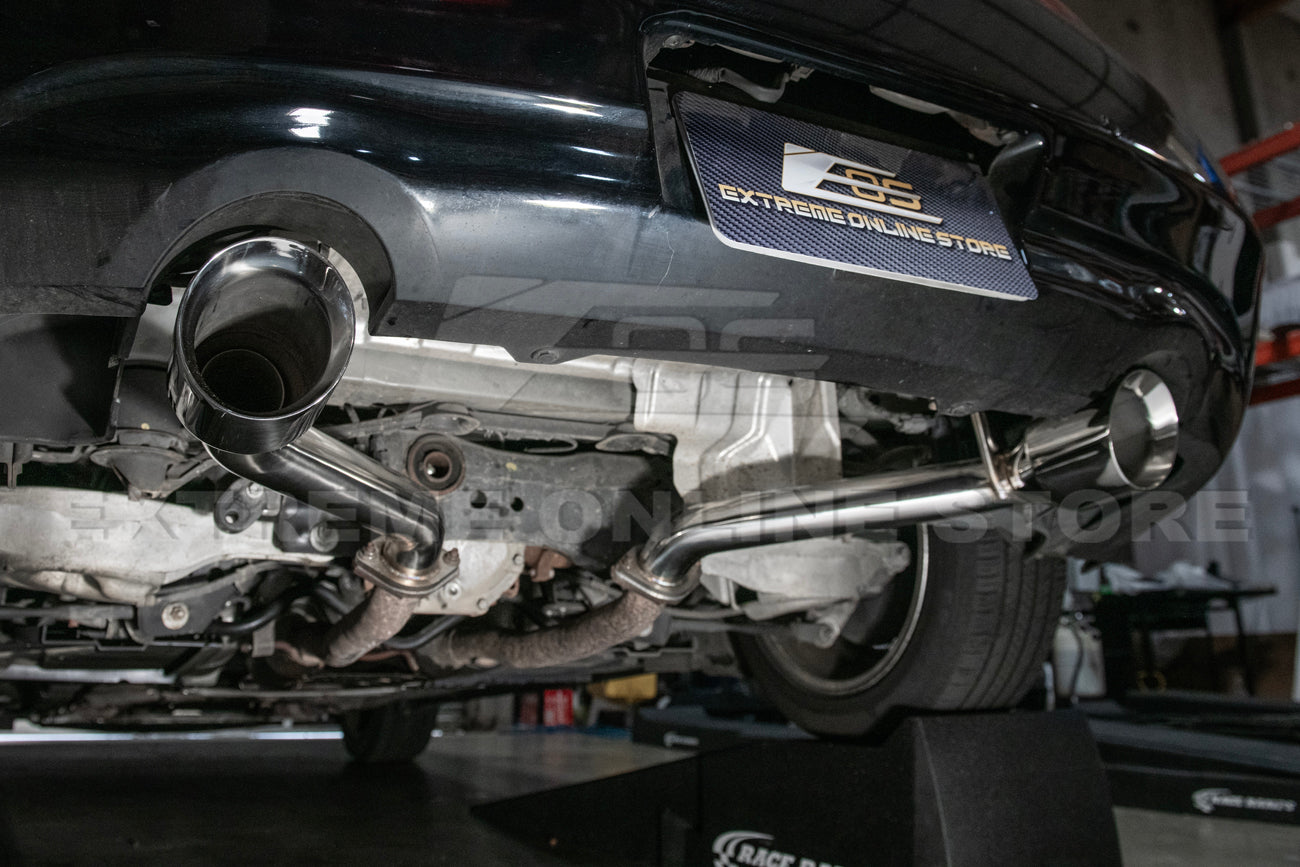 Nissan 370Z | Infiniti Q60 | G37 Coupe Axle Back 4.5" Dual Tips Exhaust