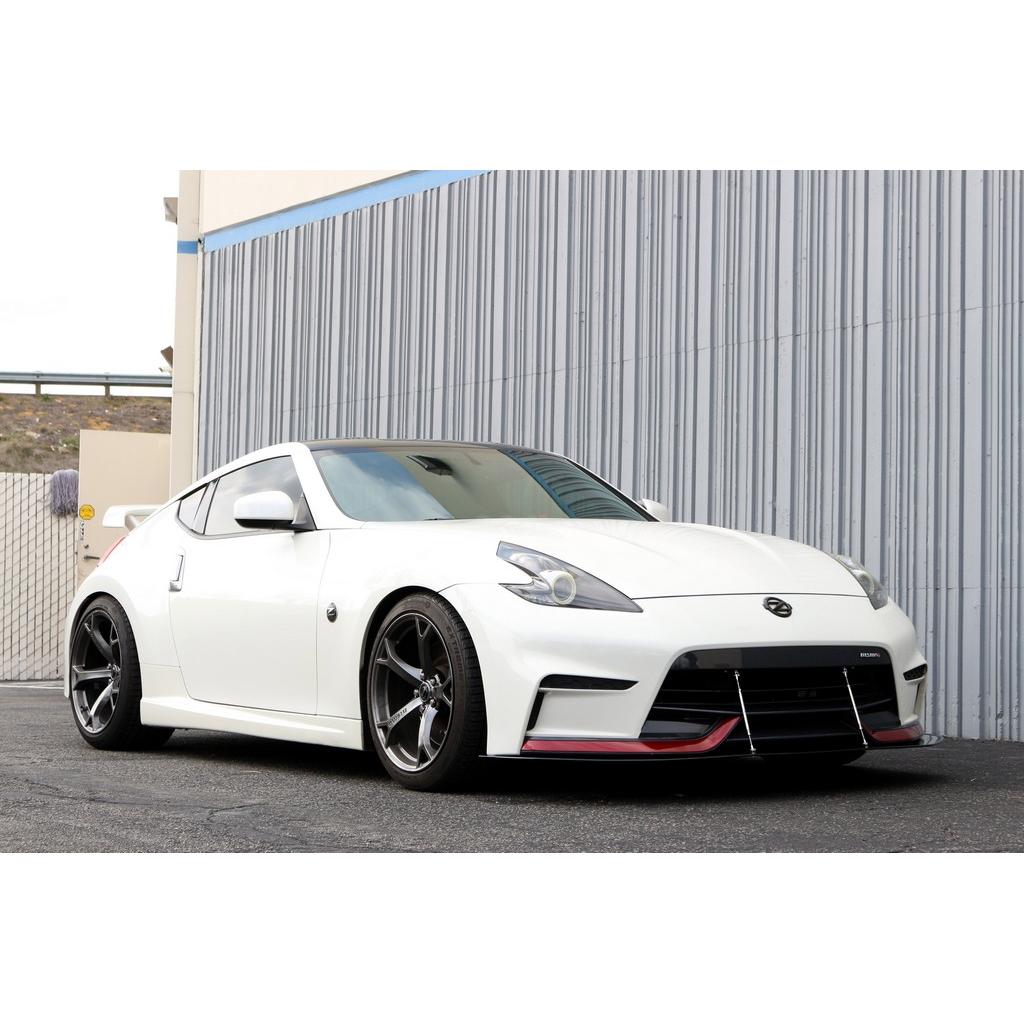 Nissan 370Z Nismo Bumper Carbon Fiber Front Wind Splitter 2015-2020-Front Wind Splitter-Grocery Getter Performance
