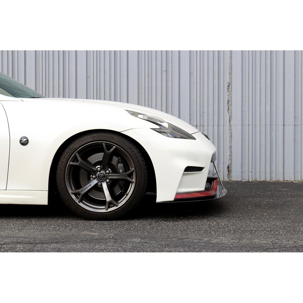 Nissan 370Z Nismo Bumper Carbon Fiber Front Wind Splitter 2015-2020-Front Wind Splitter-Grocery Getter Performance