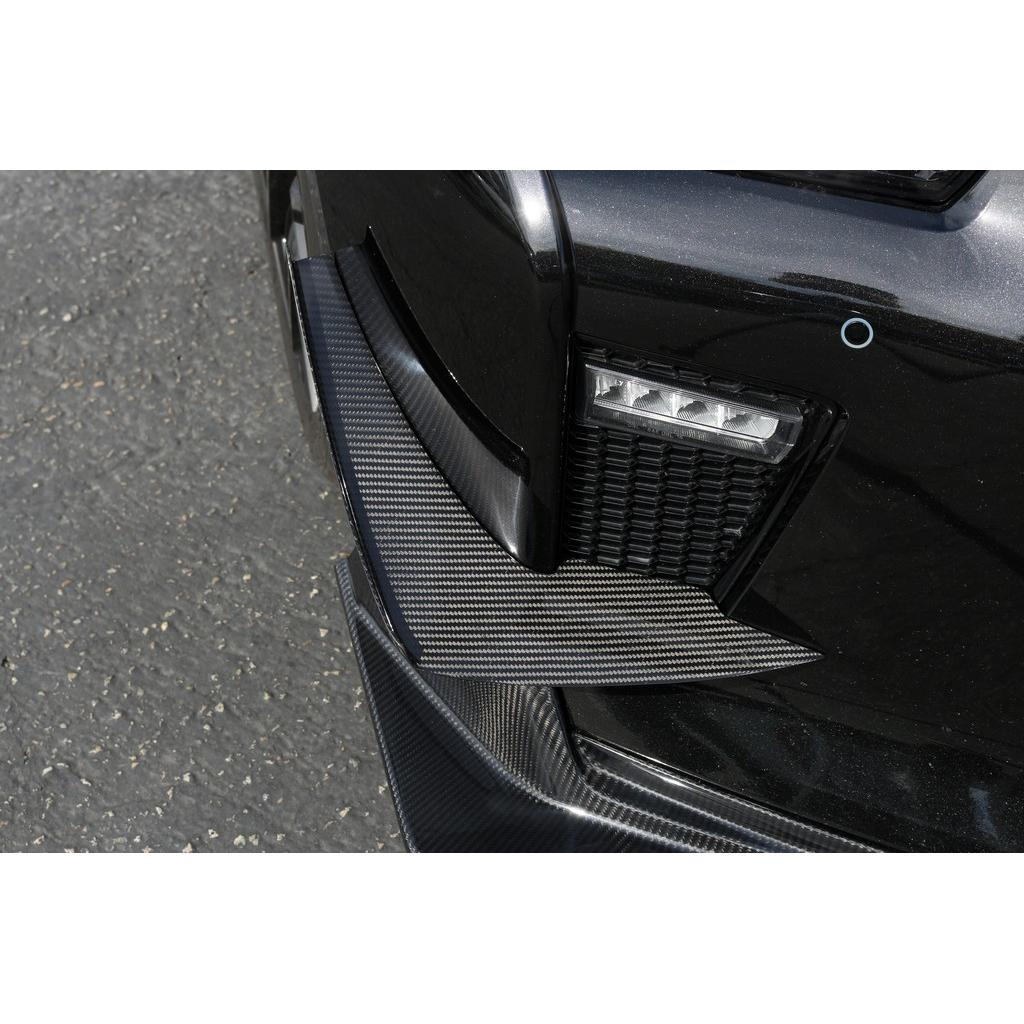 Nissan GTR R35 Carbon Fiber Front Bumper Canards 2017-2022-Front Bumper Canards-Grocery Getter Performance