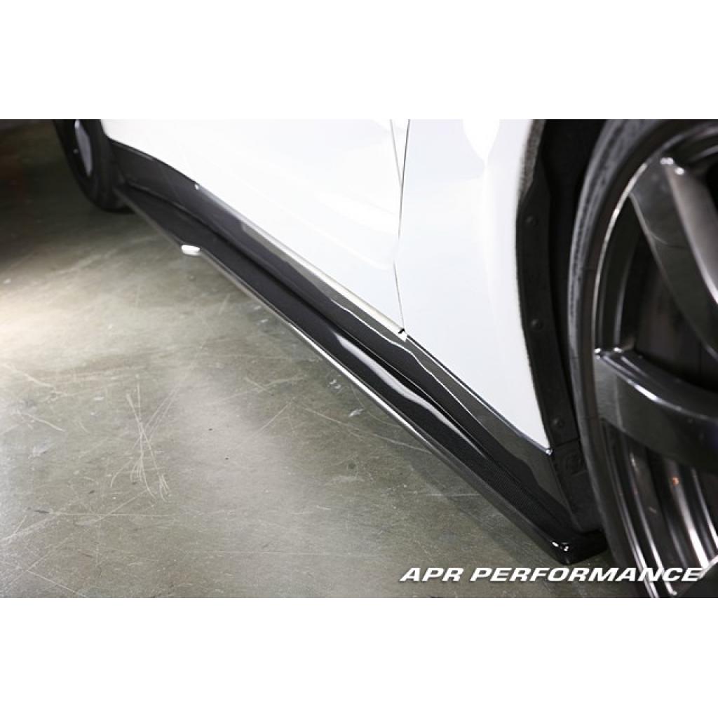 Nissan GTR R35 Carbon Fiber Side Rocker Extensions/ Side Skirt 2008-2016-Side Rocker Extensions-Grocery Getter Performance
