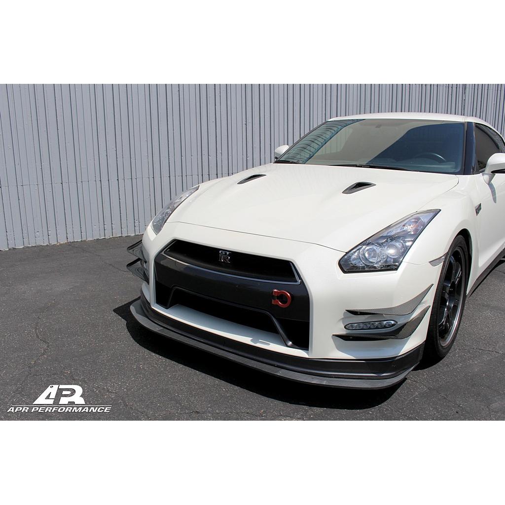 Nissan GTR R35 Front Bumper Carbon Fiber Canards 2012-2016-Front Bumper Canards-Grocery Getter Performance