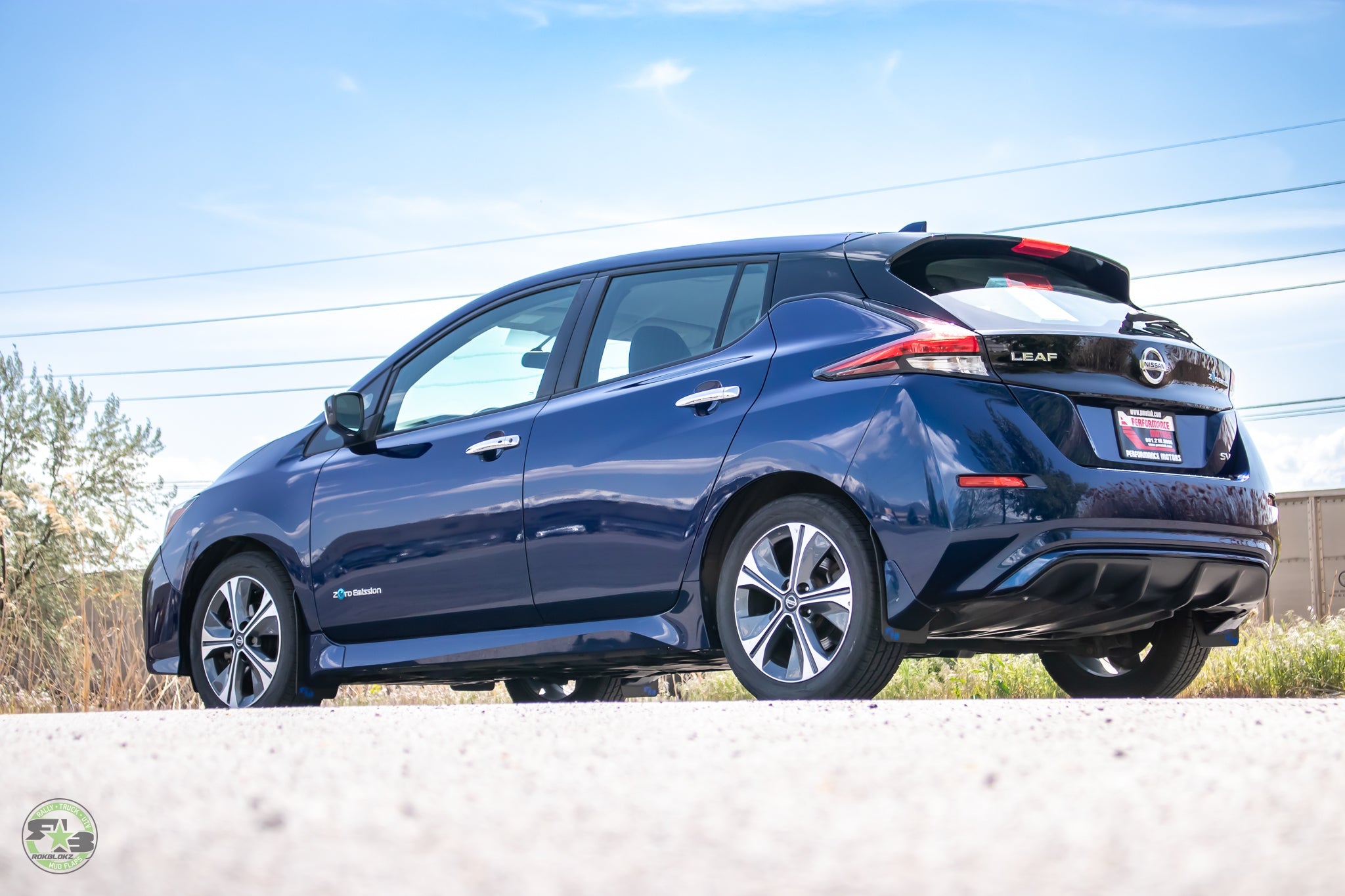Nissan Leaf 2018+ Rally Mud Flaps